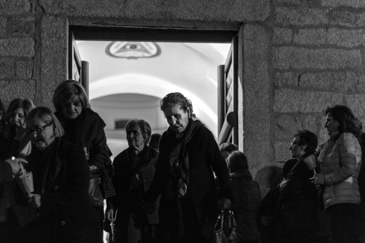 S'Iscravamentu religious ritual in Olbia, Sardinia - Emotional black and white storytelling by Marco Eretta