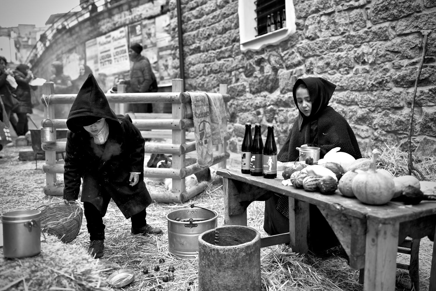 Urthos e Buttudos traditional carnival masks in Fonni, Sardinia - Ancestral rituals photography by Marco Eretta