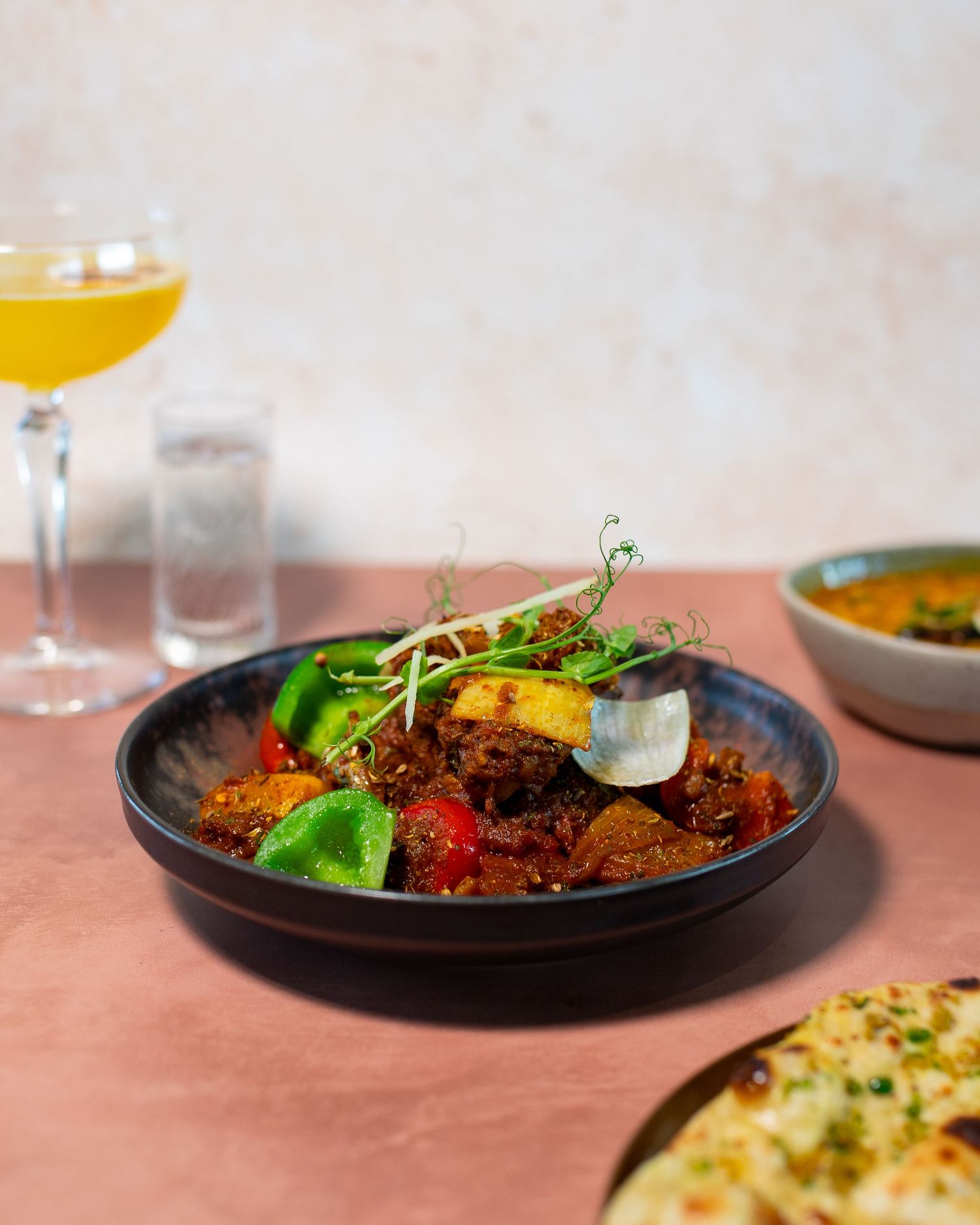 Professional restaurant food photography showcasing plated dish at Heathrow, London, UK