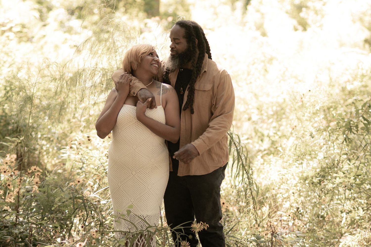 This couple was on fireeeeee. Natural, intimate love....