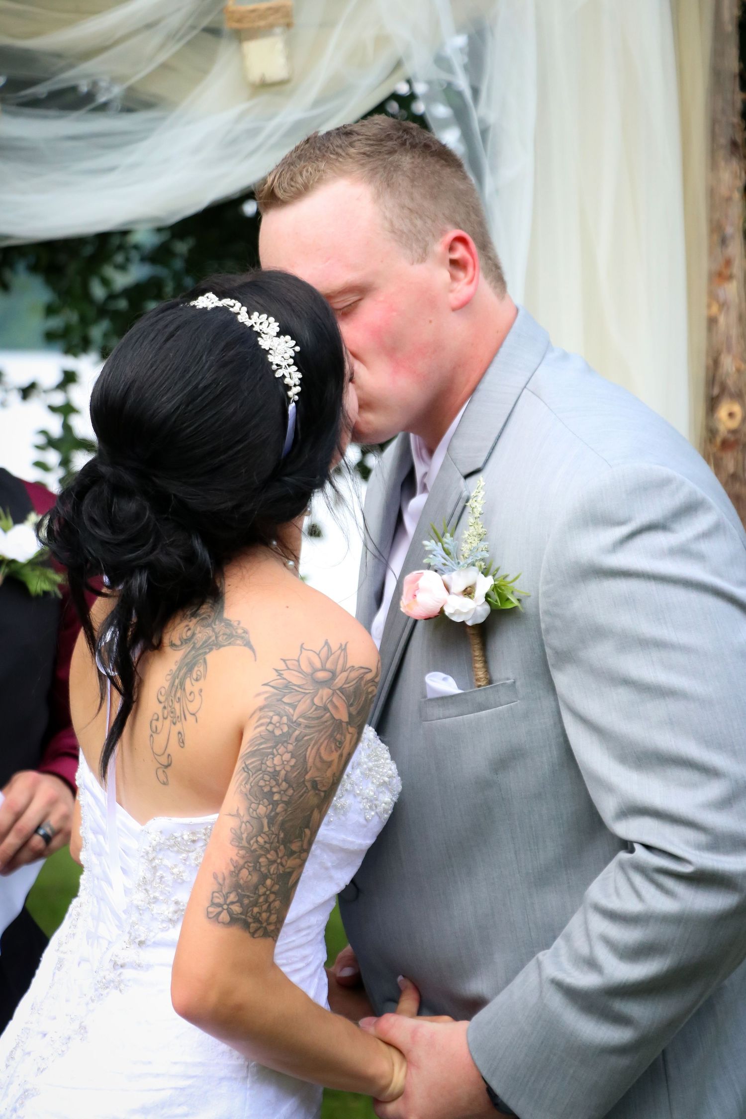 Now pronounce you husband and wife