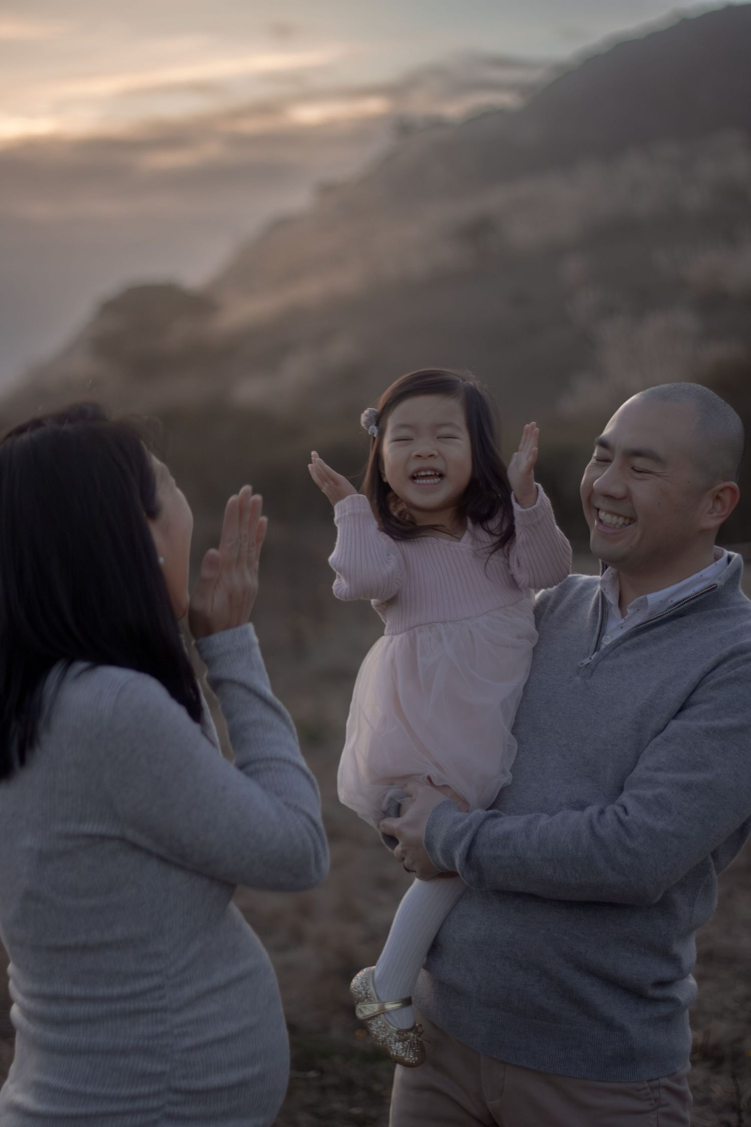 maternity session photography family photography pampas grass, bay area