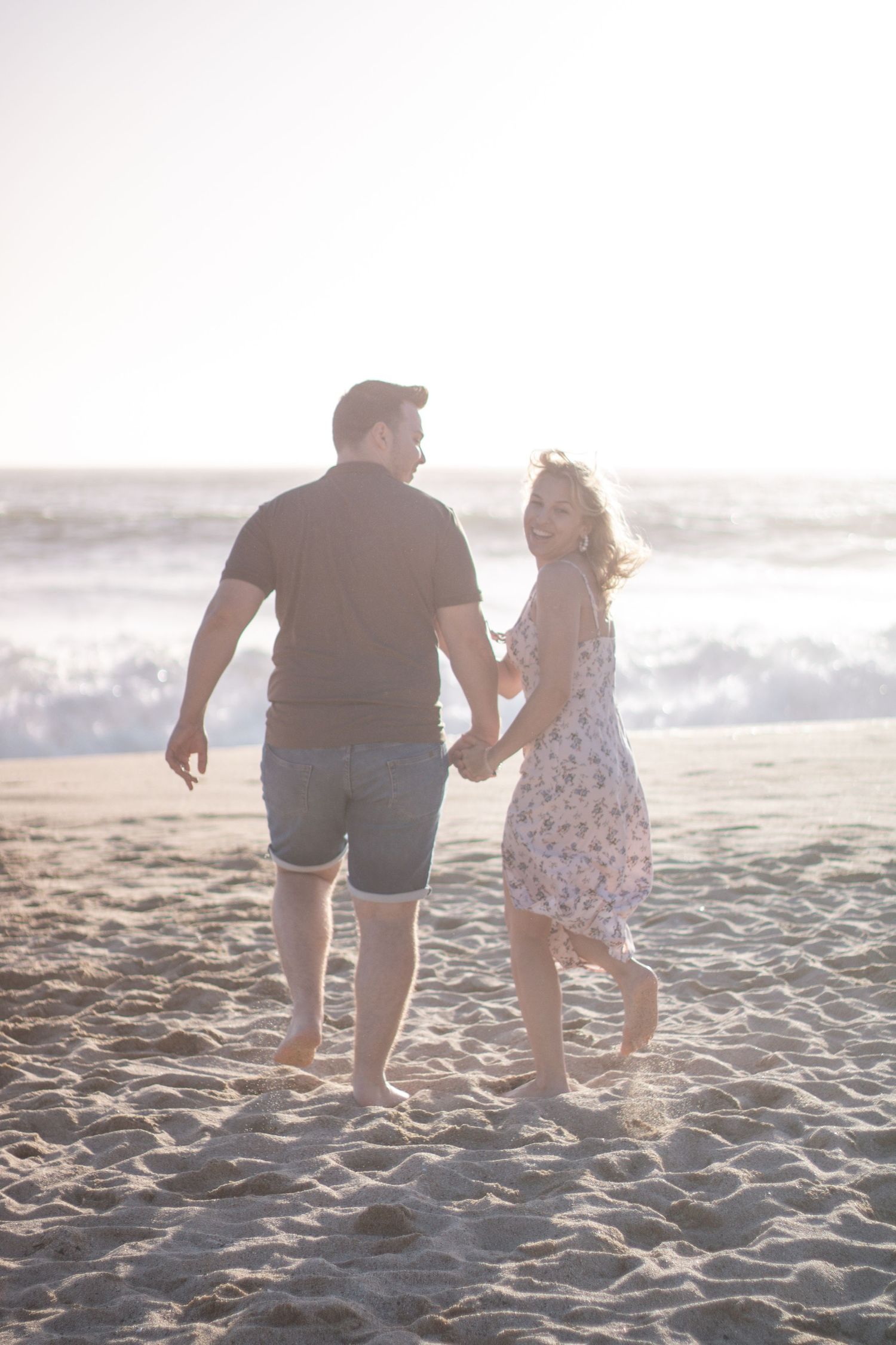 Half Moon Bay Engagement session photography