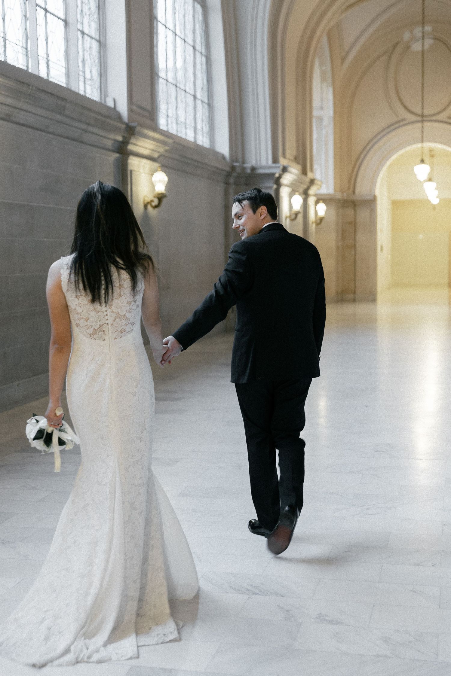 San Francisco co city hall wedding elopement, engagement