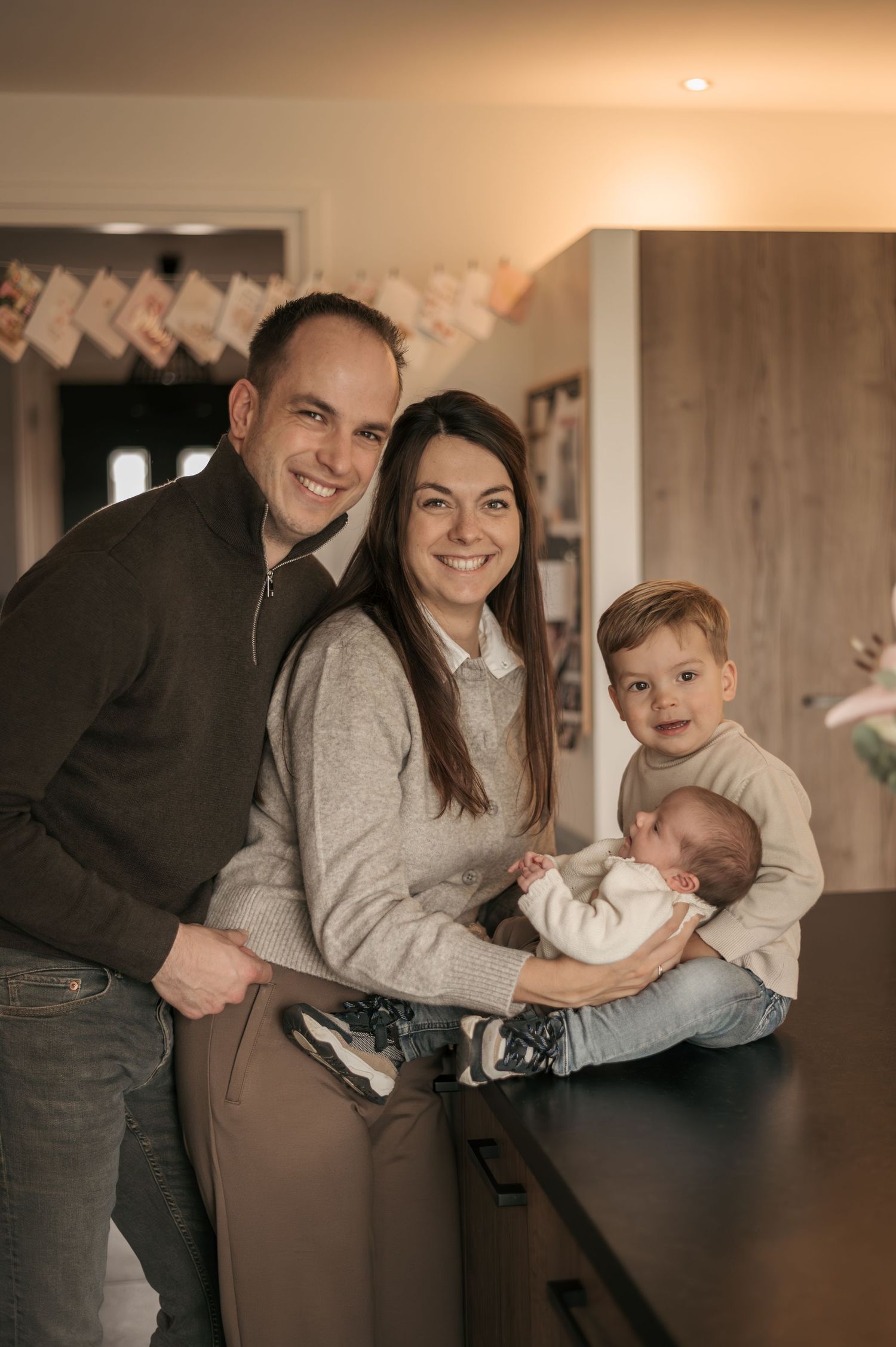 Newborn familie Marjolein Maes Fotografie