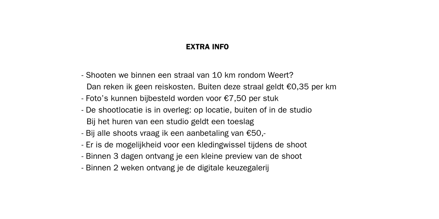 Extra info branding