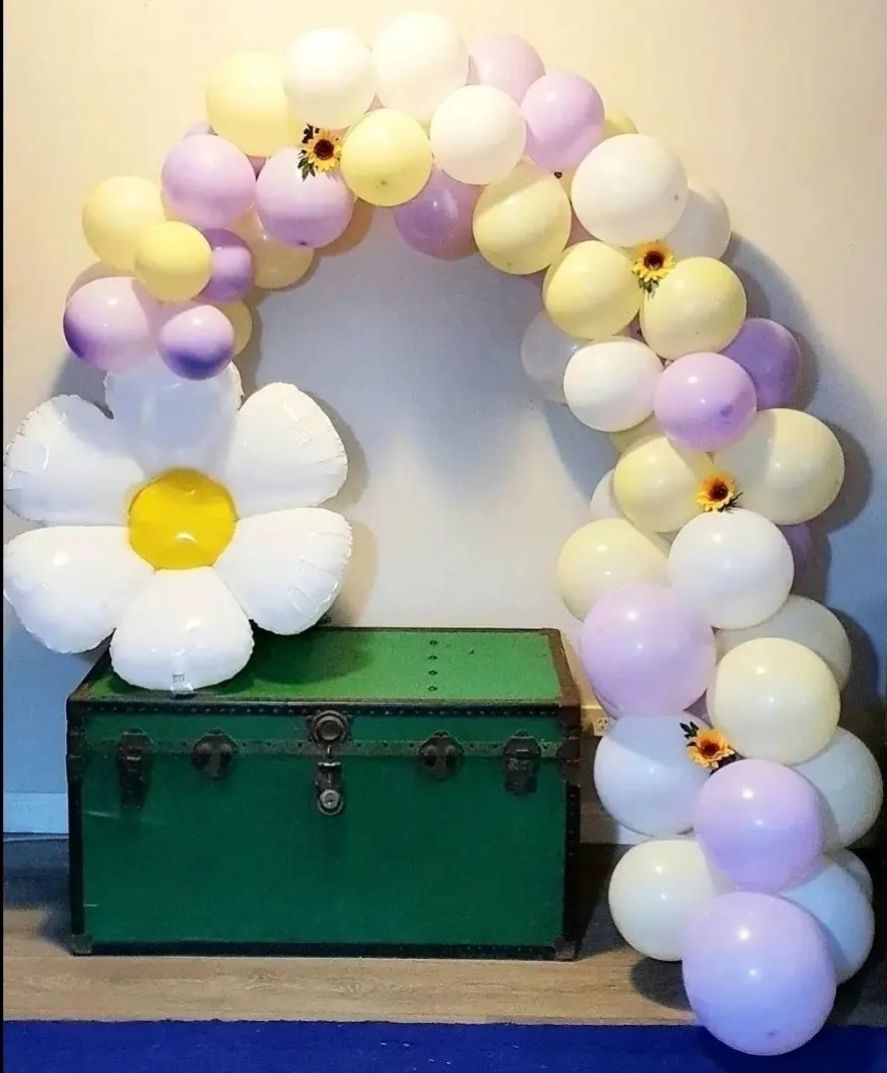 Balloon Garland.
Birthday Balloon Styling.
Balloon Twisting
High Quality, Professional Grade Balloons.