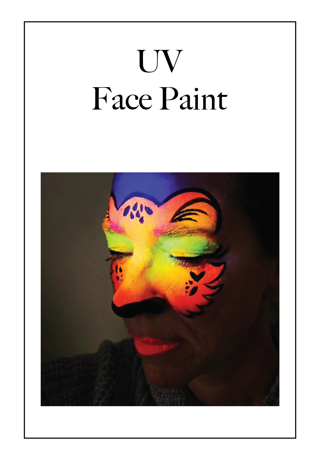 Angels Artistry. Professional Makeup, Face Paint & Balloon Twist Artist.
Face Paint, Character Makeup, Balloon Twist & Glitter Bar Artistry