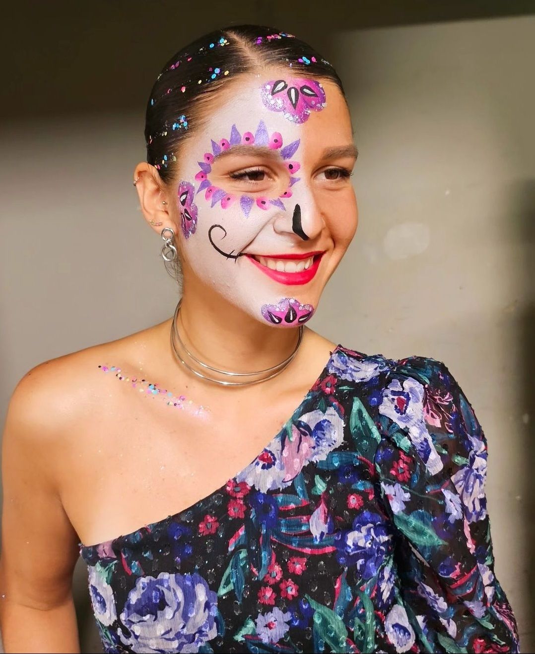 Sugar Skull Face Paint.
SPFX Makeup.
Halloween Makeup.
Theatre Makeup.
Creative Makeup.