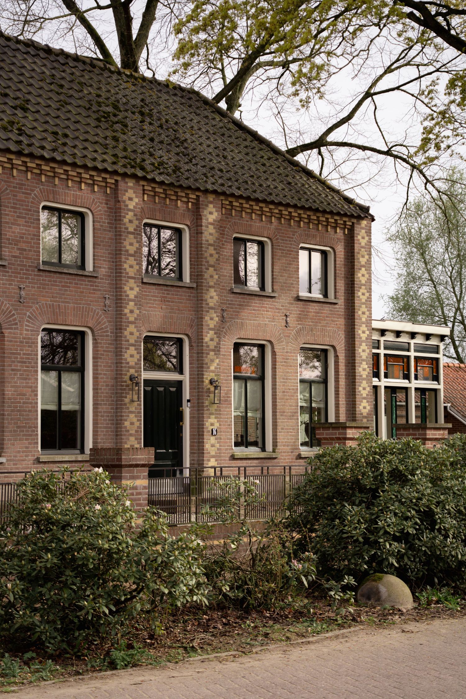 Detail van decoratieve elementen in Huisje Mus accommodatie, fotografie door Eva Berendse