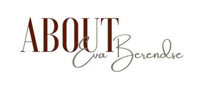 Sectietitel logo voor portfolio website van Eva Berendse fotograaf Amsterdam