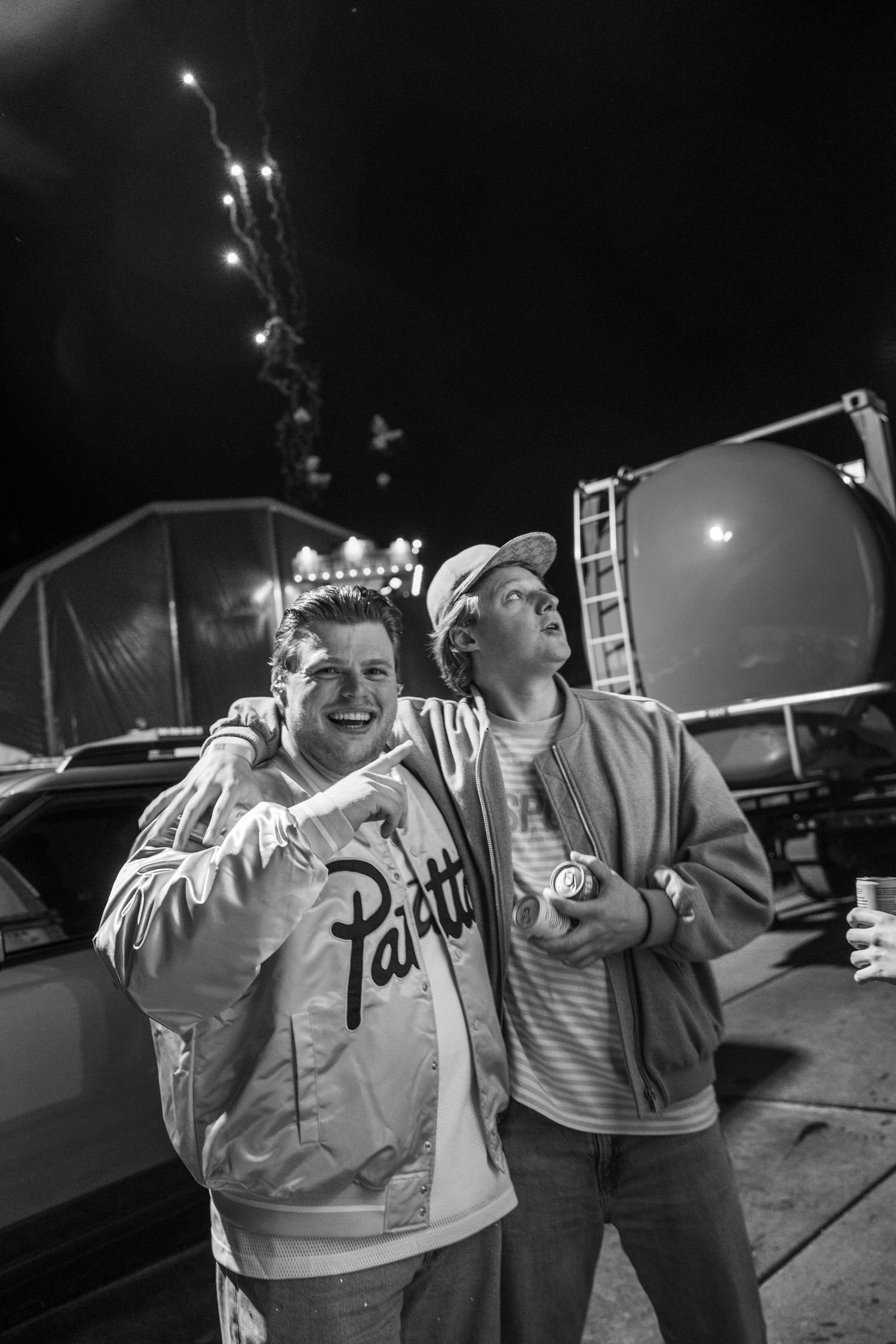 Professionele concertfoto van Jerome op Paaspop festival, fotografie door Eva Berendse