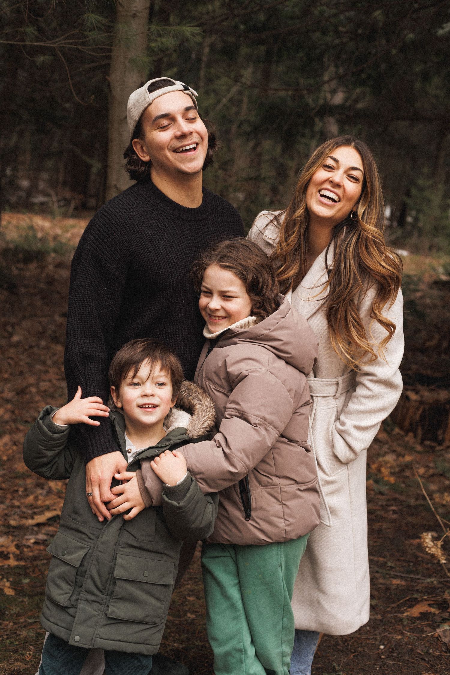 Séance photo famille en forêt — photographe famille Terrebonne Mascouche Rive-Nord