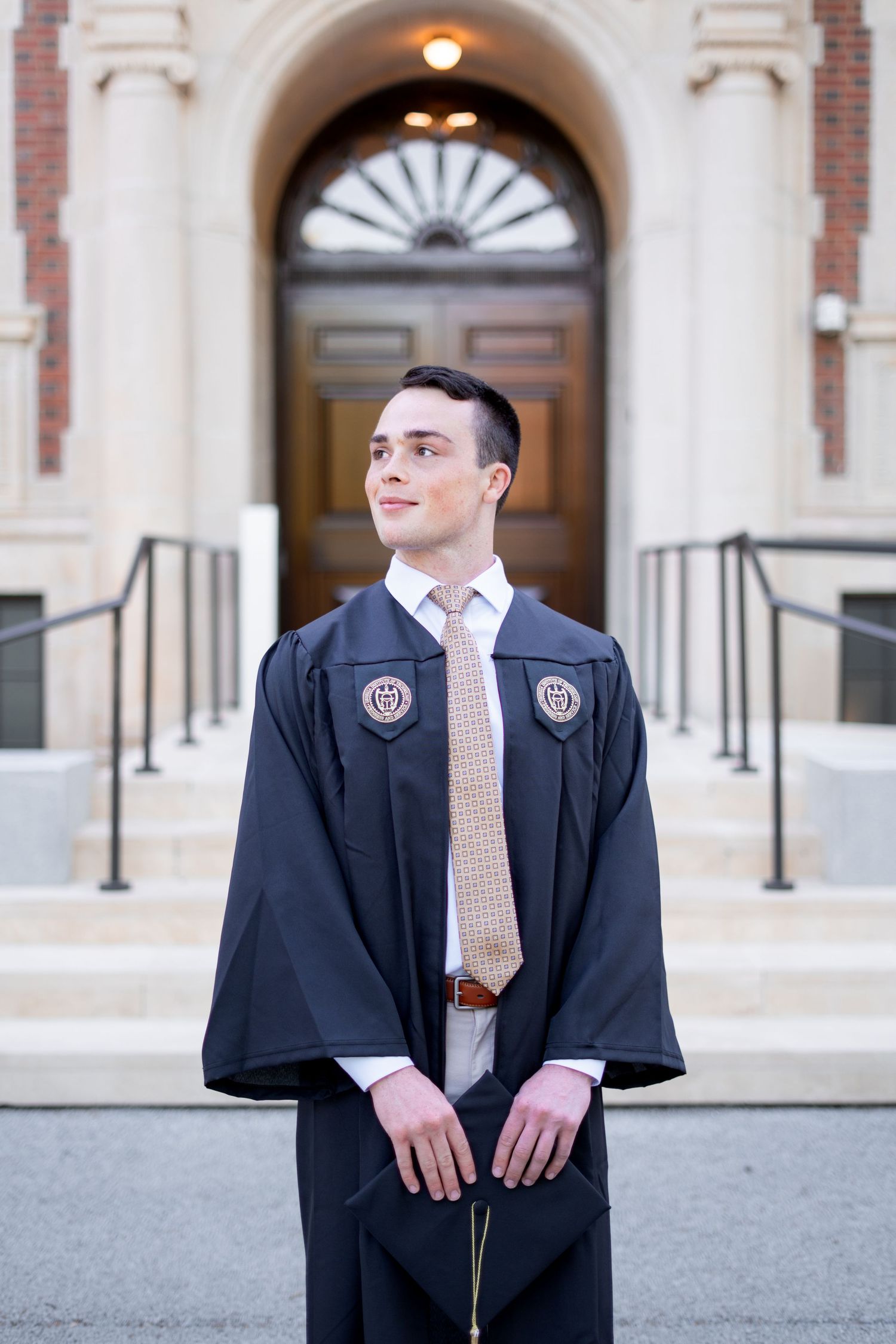 DM Smith one of the best spots for Georgia Tech photos during your atlanta grad photoshoot