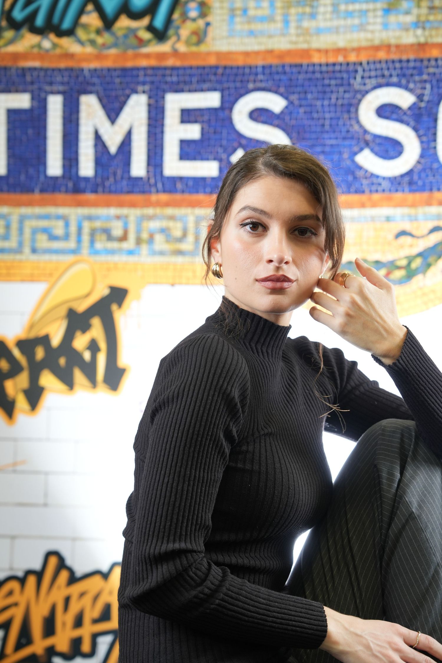 a very strong environmental portrait with a modern urban feel