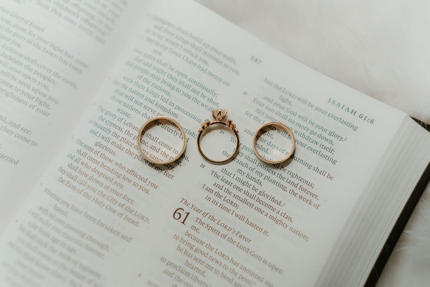 Wedding ring shots