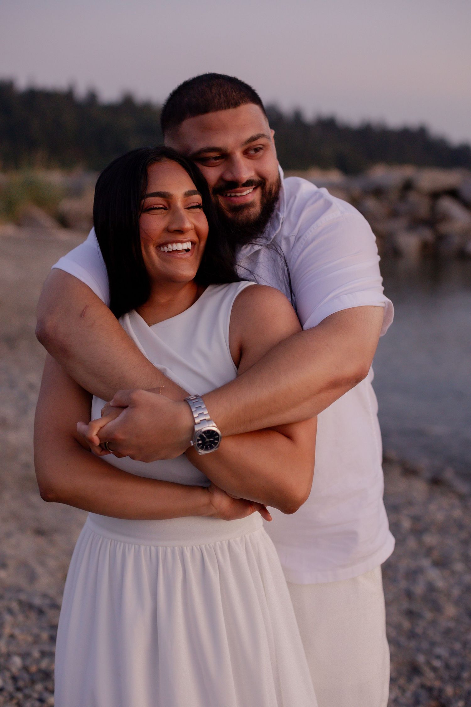 proposal photo shot at north Vancouver