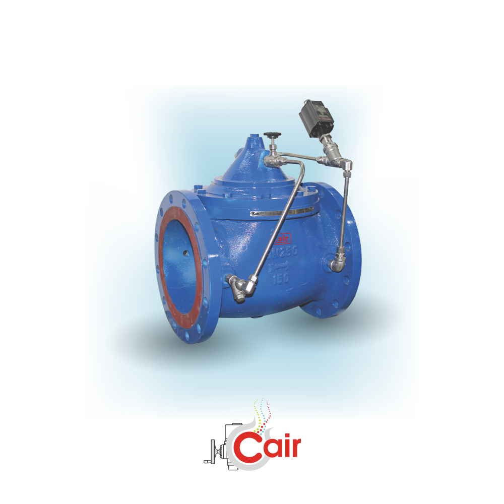 Y-Type Pilot Operated Flow Control Valve