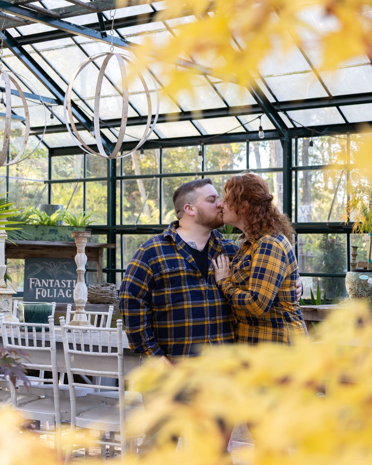 Peconic River Herb Garden Engagement Photoshoot, Couples Photoshoot
