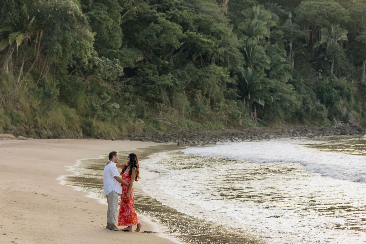 Puerto Vallarta couple photoshoot with mountain and sea views
