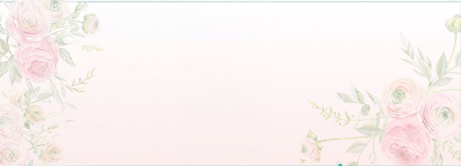 Soft pink watercolor floral background with delicate roses and greenery, perfect for wedding or romantic stationery designs.