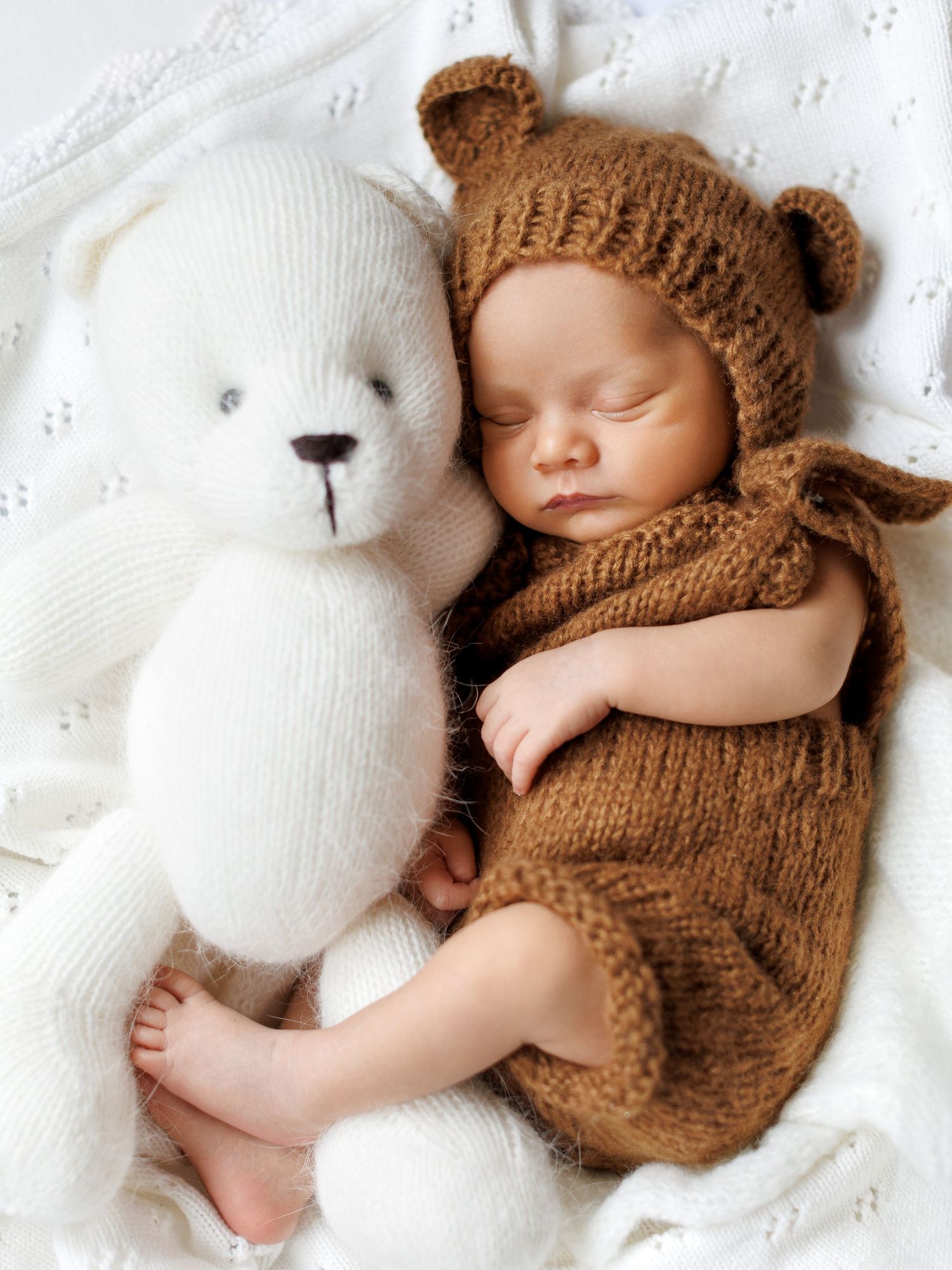 Natural newborn photography portrait capturing a baby’s first days