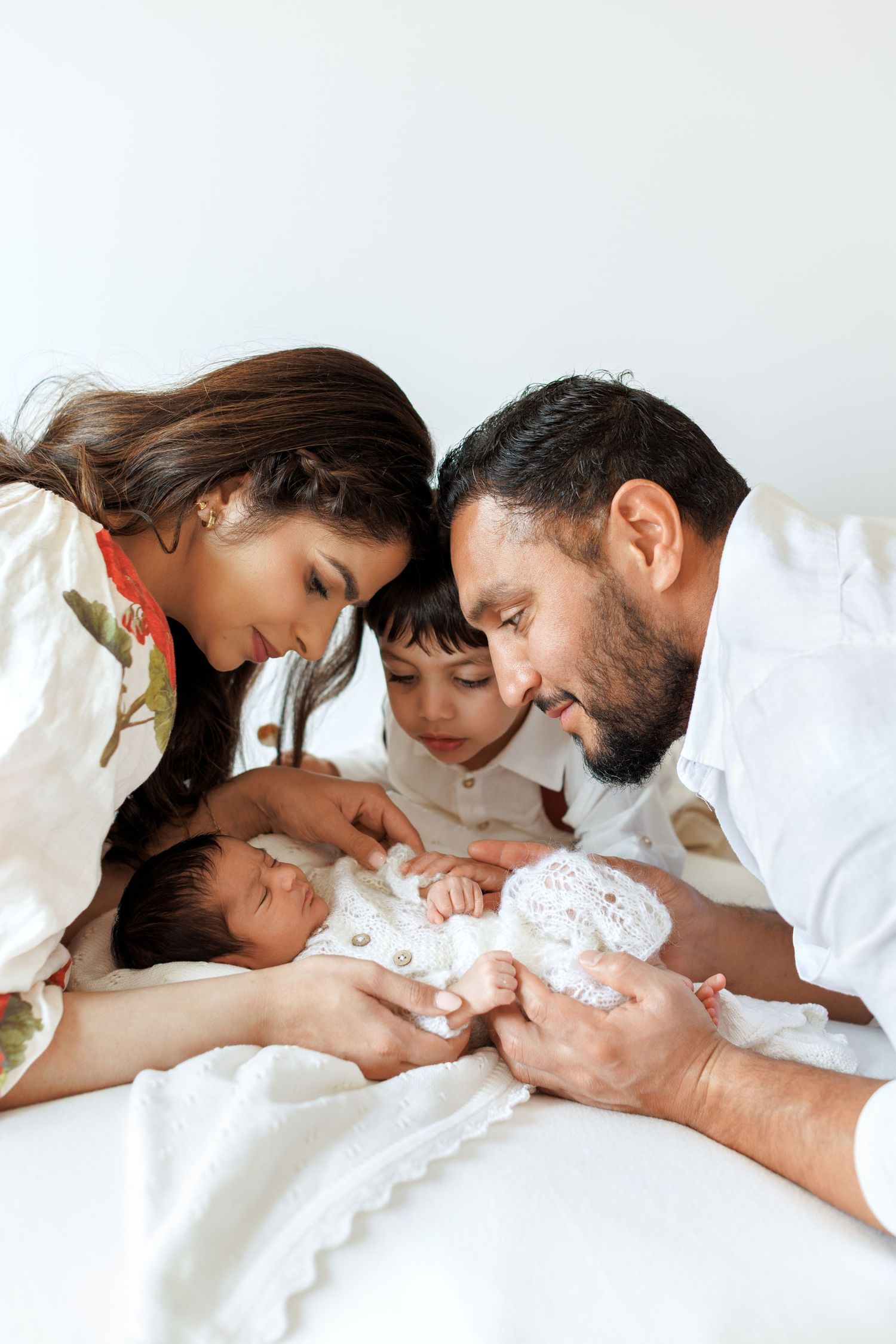 Newborn photography capturing early moments of a baby’s life