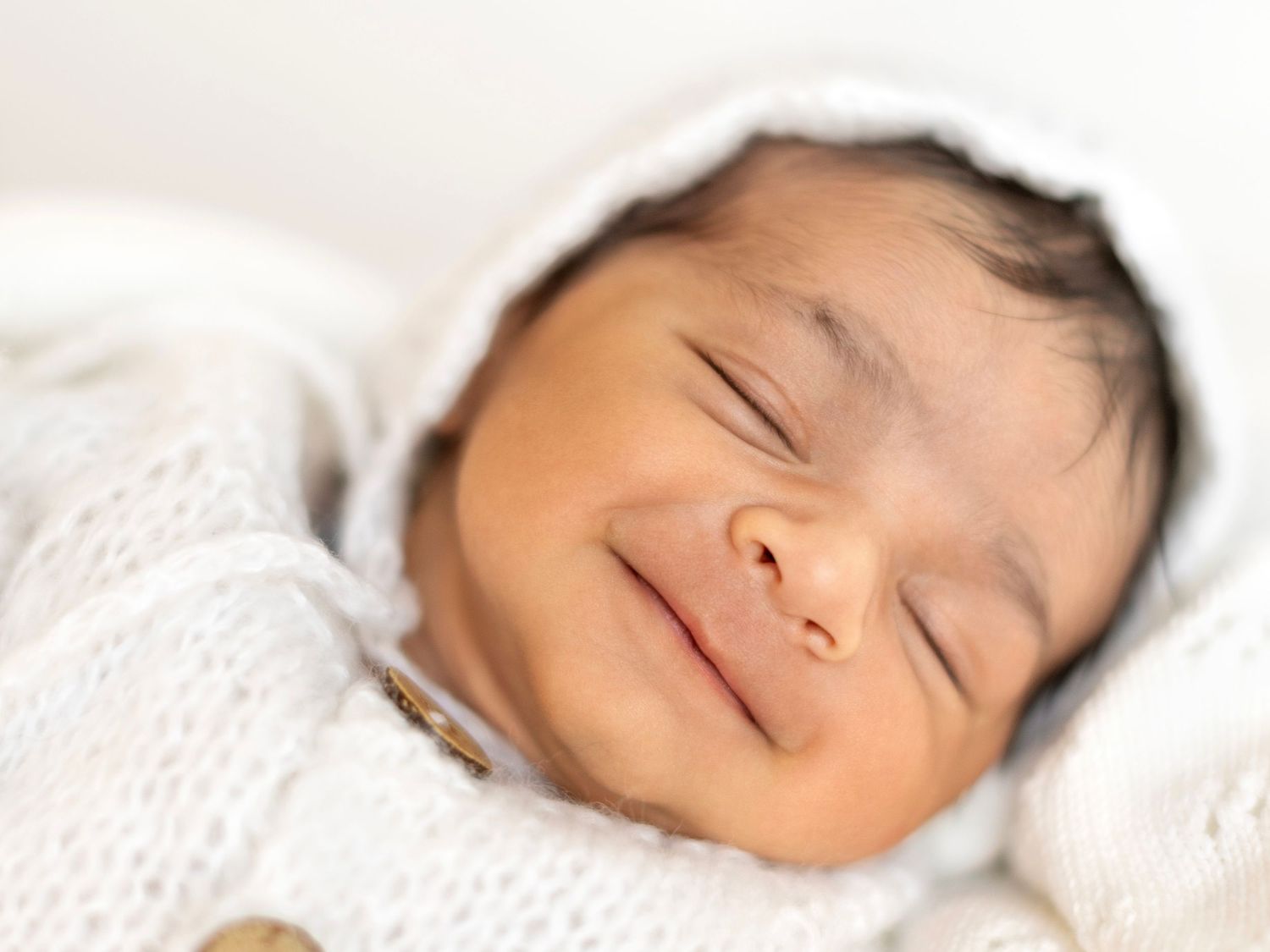 Studio newborn photography capturing baby’s early days