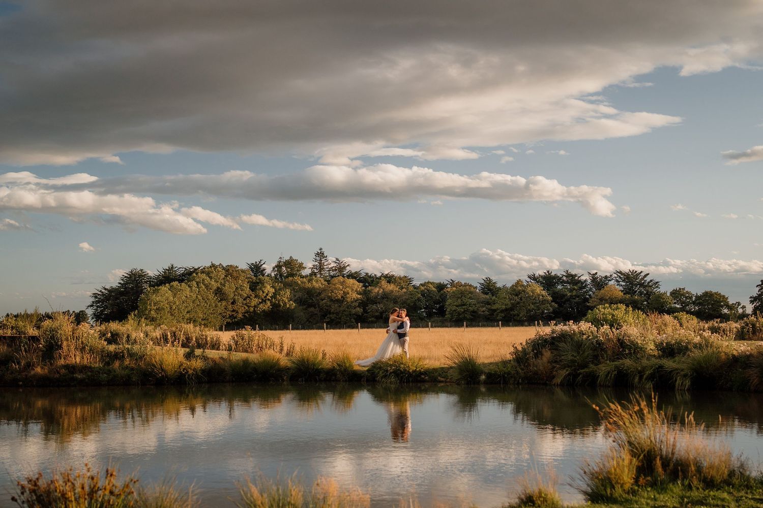 Lake at Bangor farm