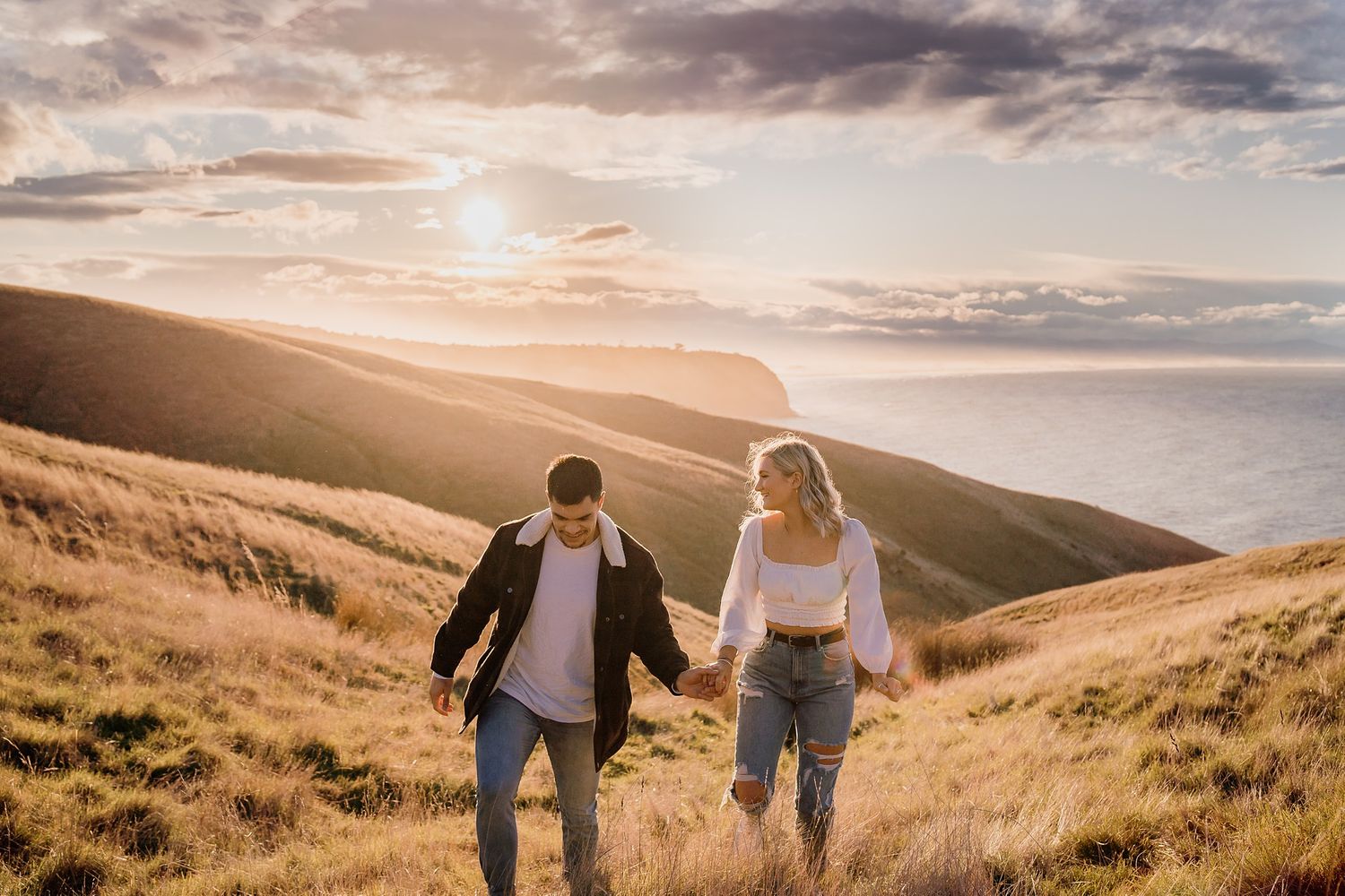 Walking Port Hills Christchurch