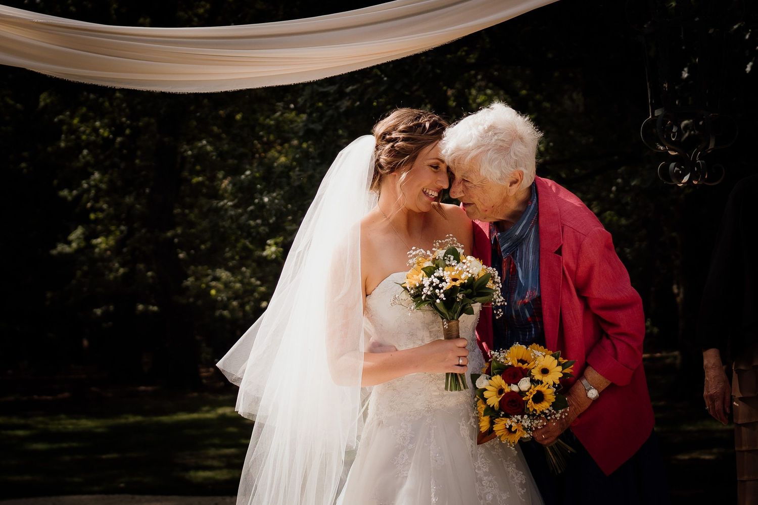 grandma and bride