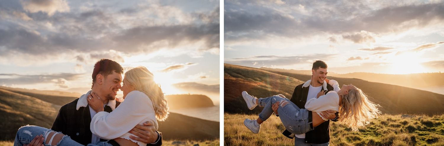 romantic sunset session