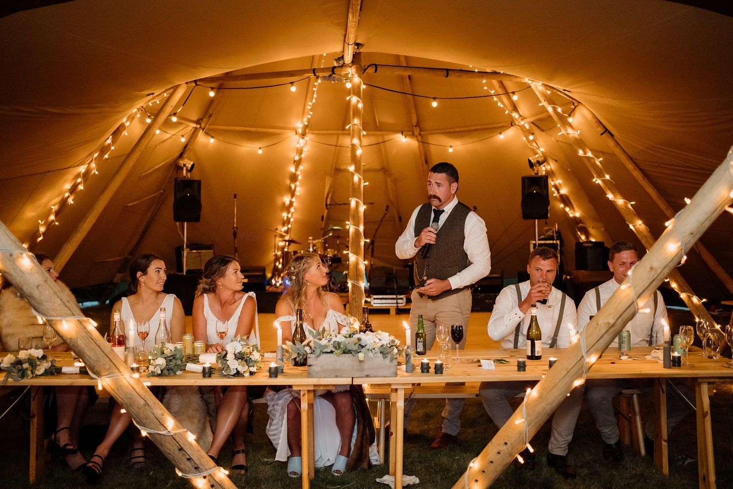 tipi wedding