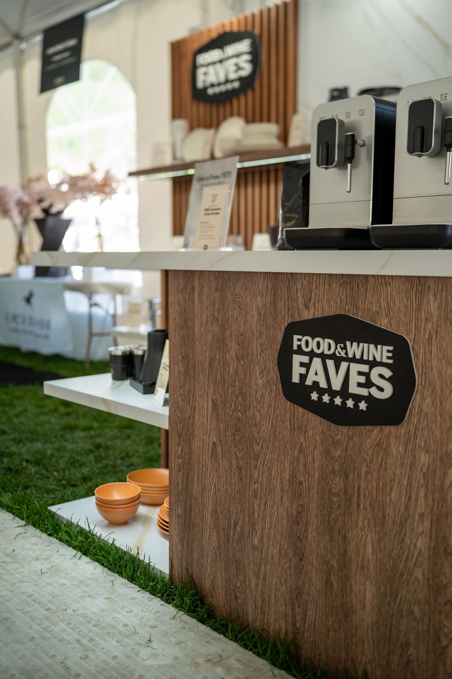 commercial setting of aspen food and wine classic