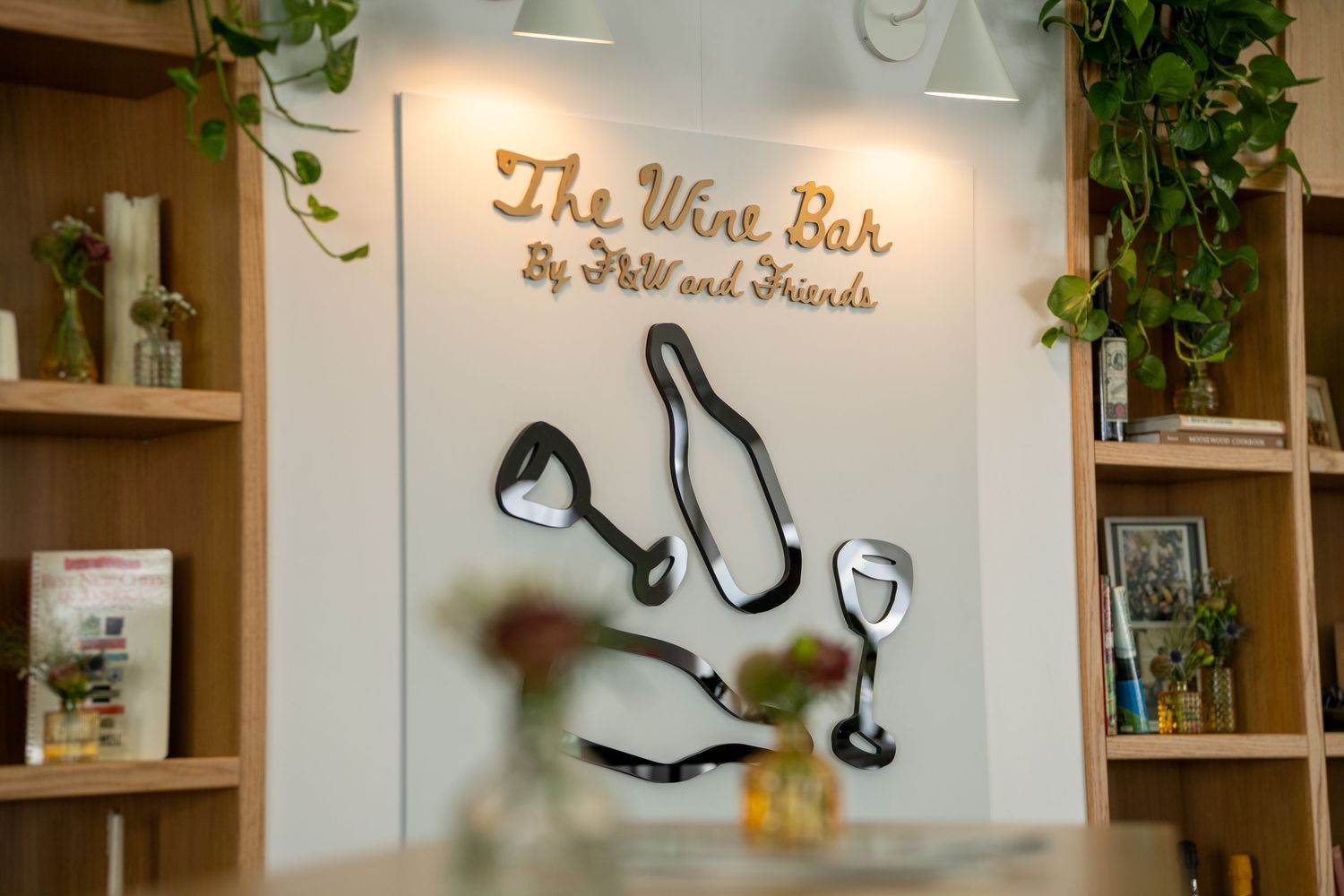 wine bar booth setup at aspen food and wine classic