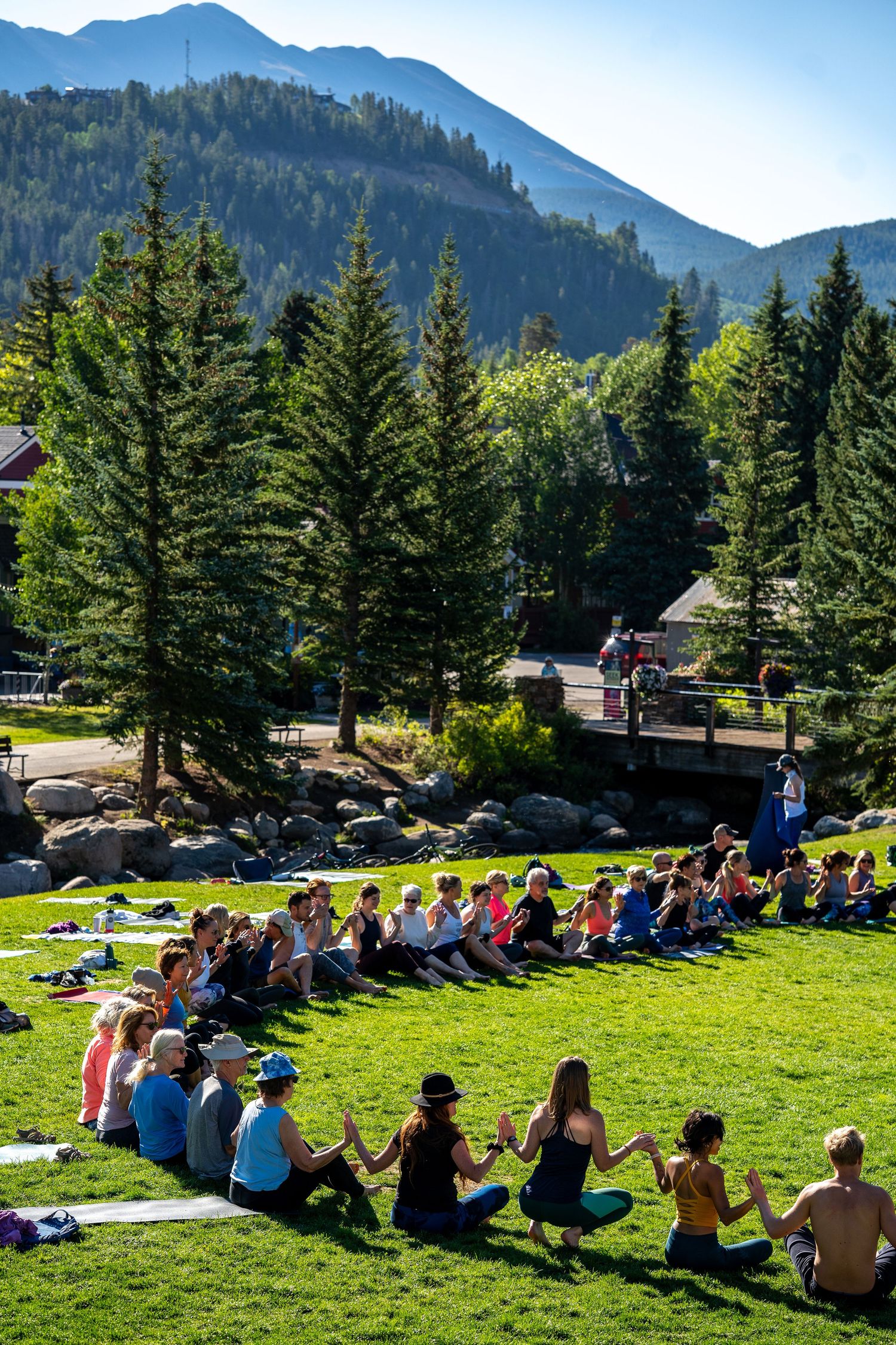 yoga scene in breckenridge, co