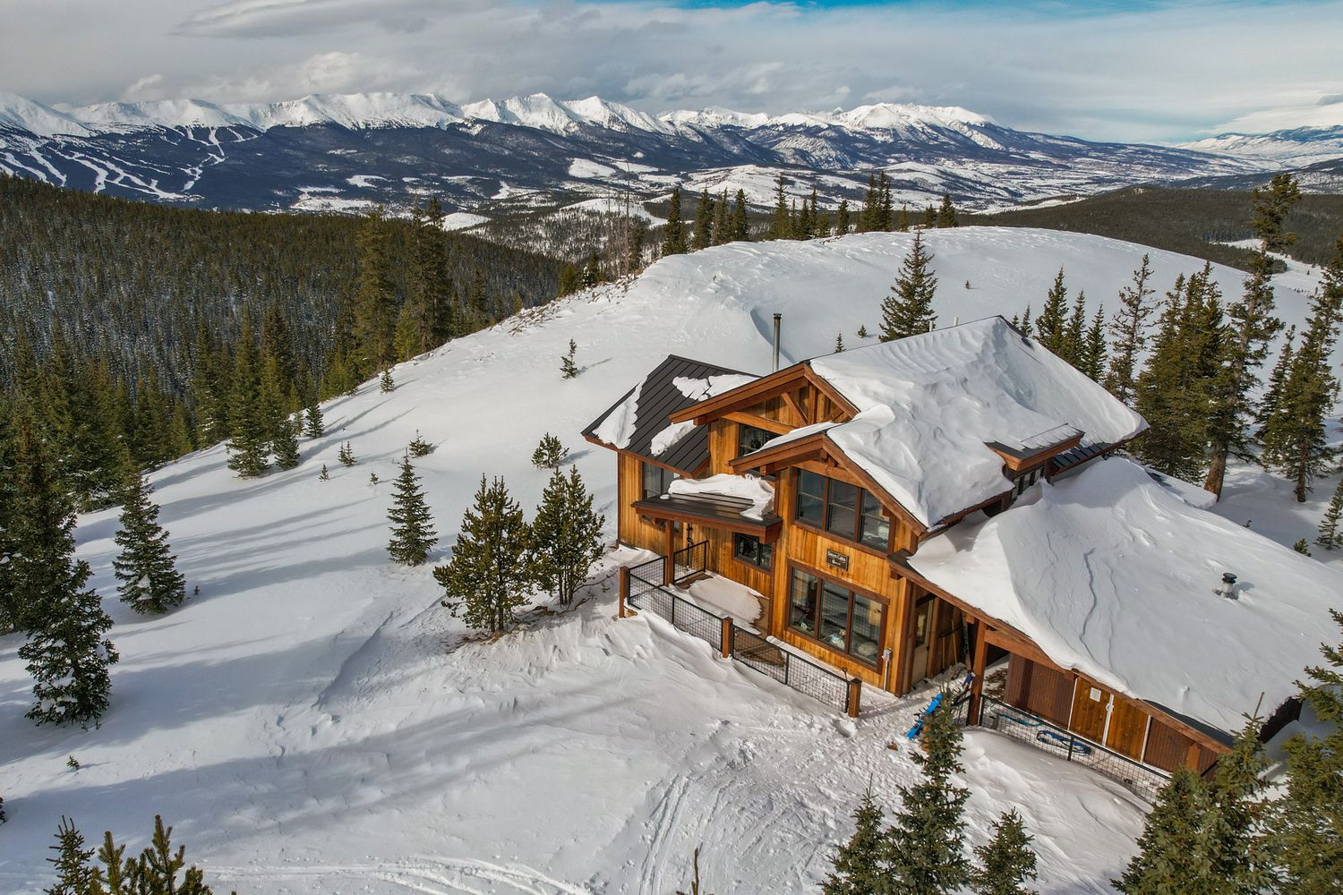 sisters cabin mount baldy breckenridge colorado USA