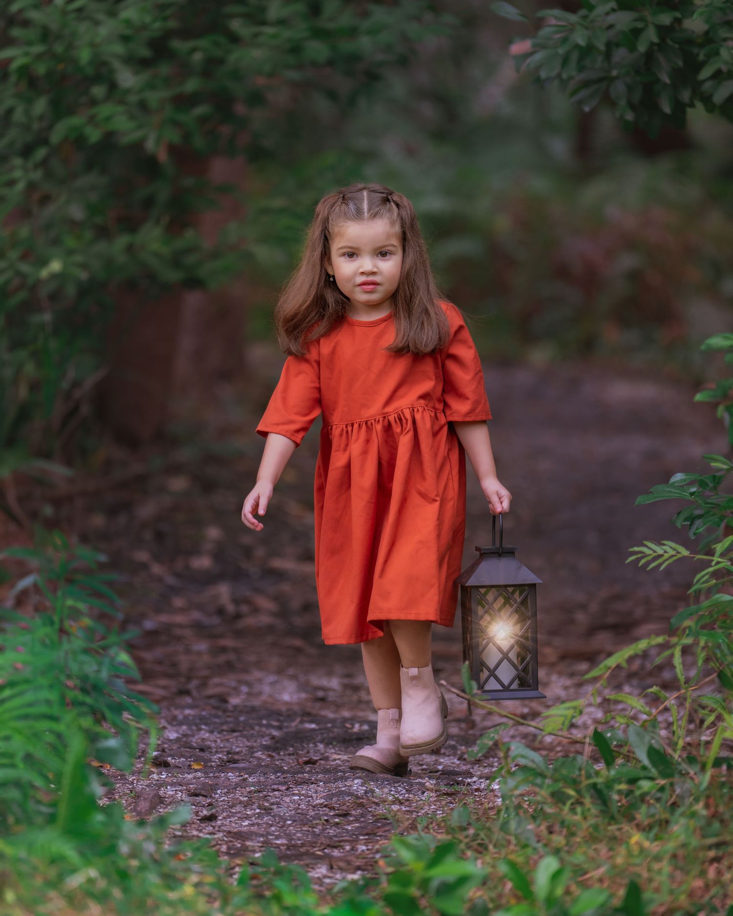 Retrato infantil estilo fine art en estudio, Orlando.
Fine art child portrait in studio, Orlando.