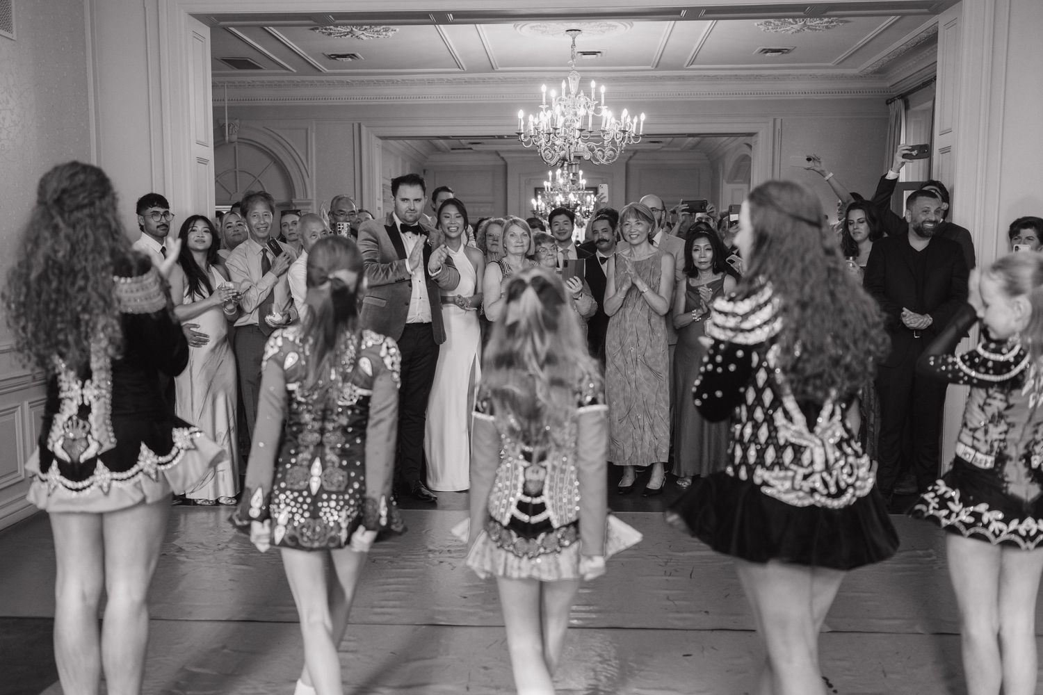 Irish dancers at Graydon Hall Manor, Toronto