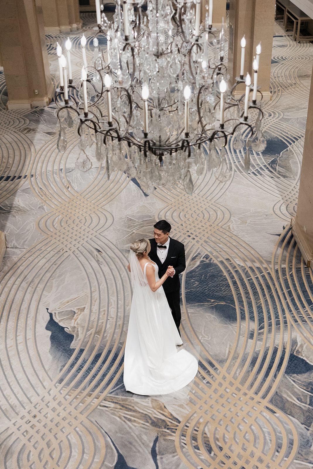 Couples portrait at Royal Fairmont Hotel Toronto