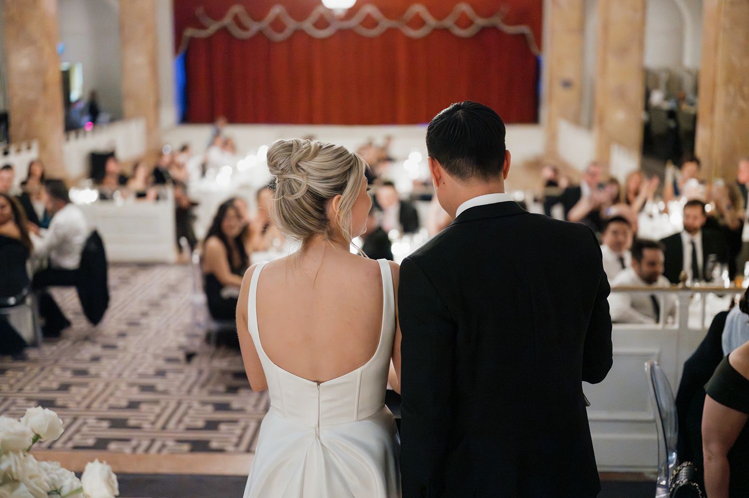 Couples portrait at Royal Fairmont Hotel Toronto