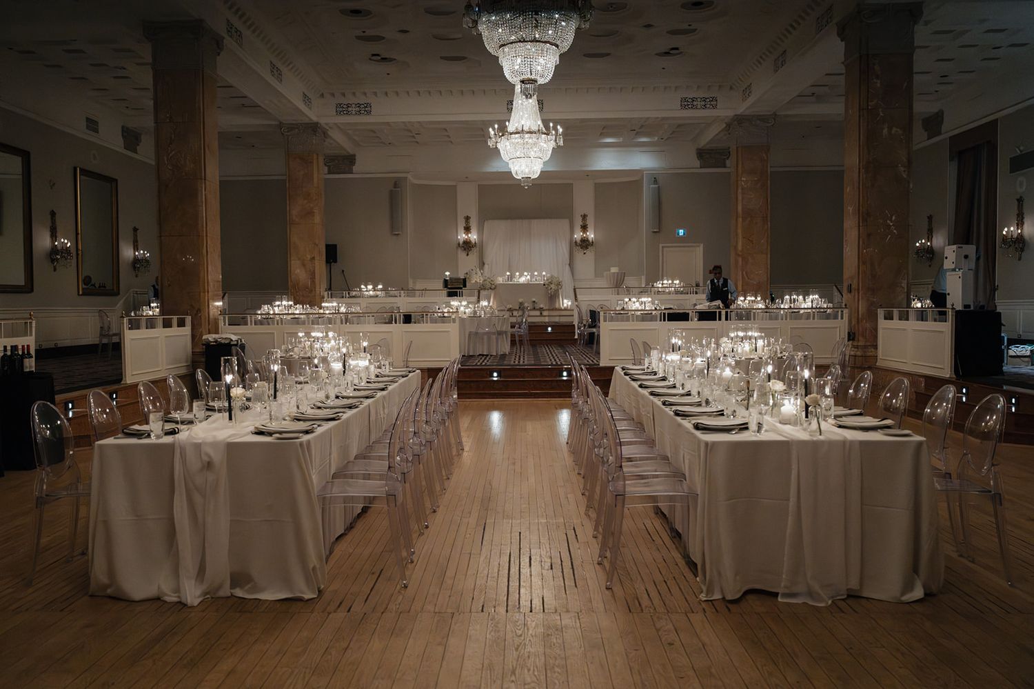 Reception room at Royal Fairmont Hotel Toronto