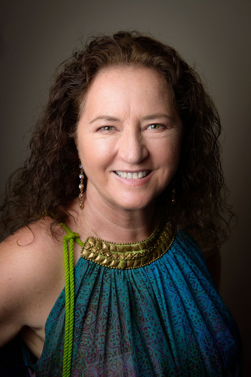 Portrait of a woman with a blue dress - Kelly Chapman Photographer Perth