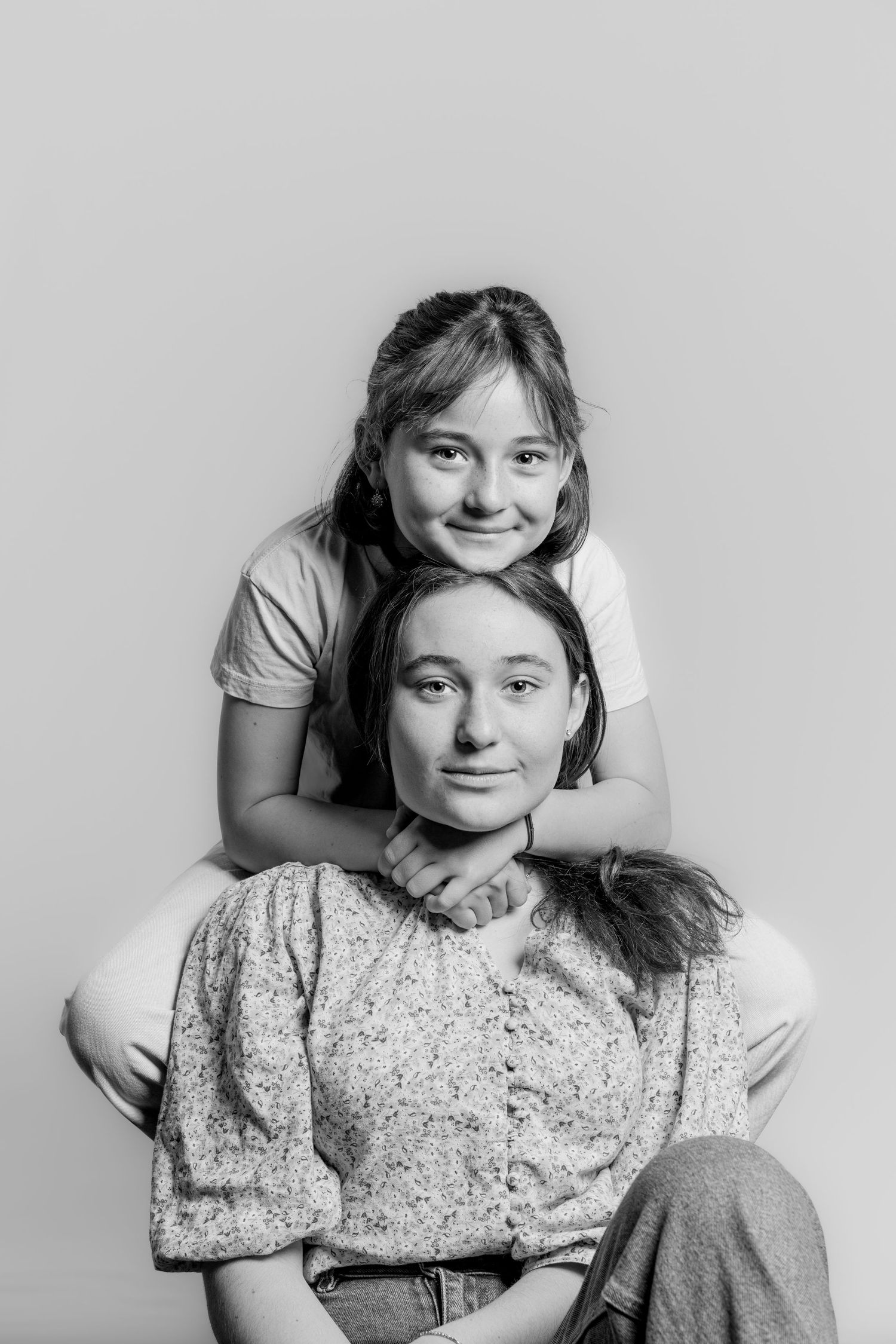 Black and white portrait photography Tasmania — honest, minimal, and artfully composed studio images.