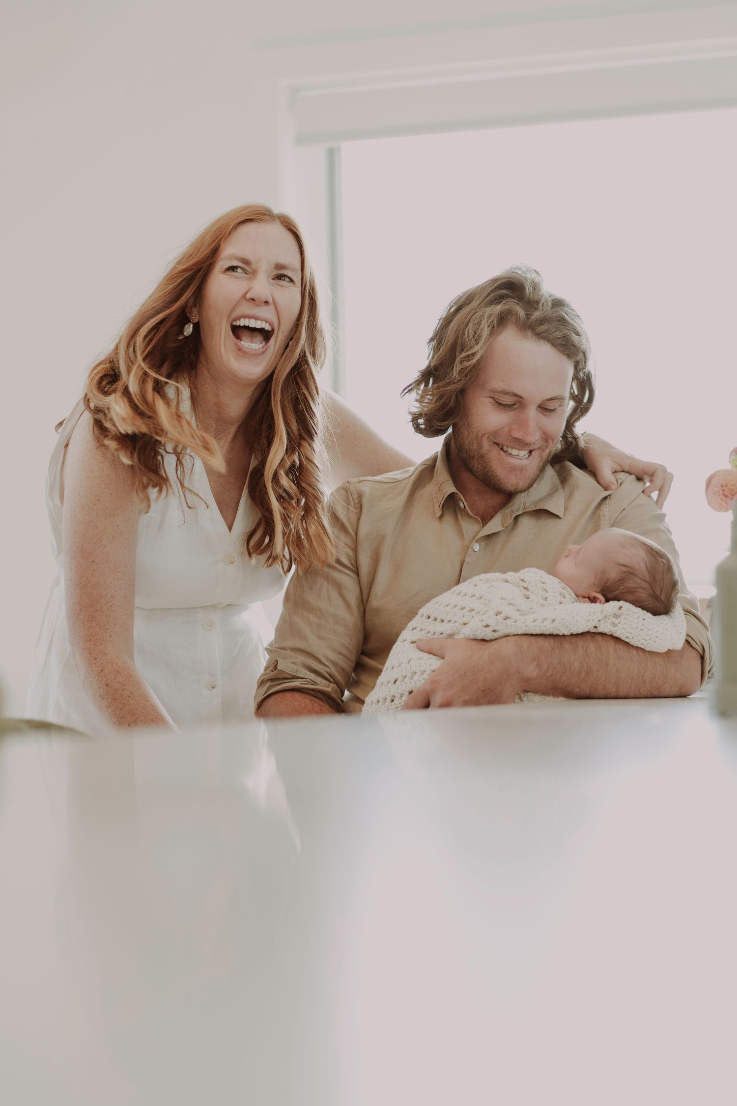 Newborn photography Tasmania — natural, heartfelt portraits capturing the beauty and connection of new life.
