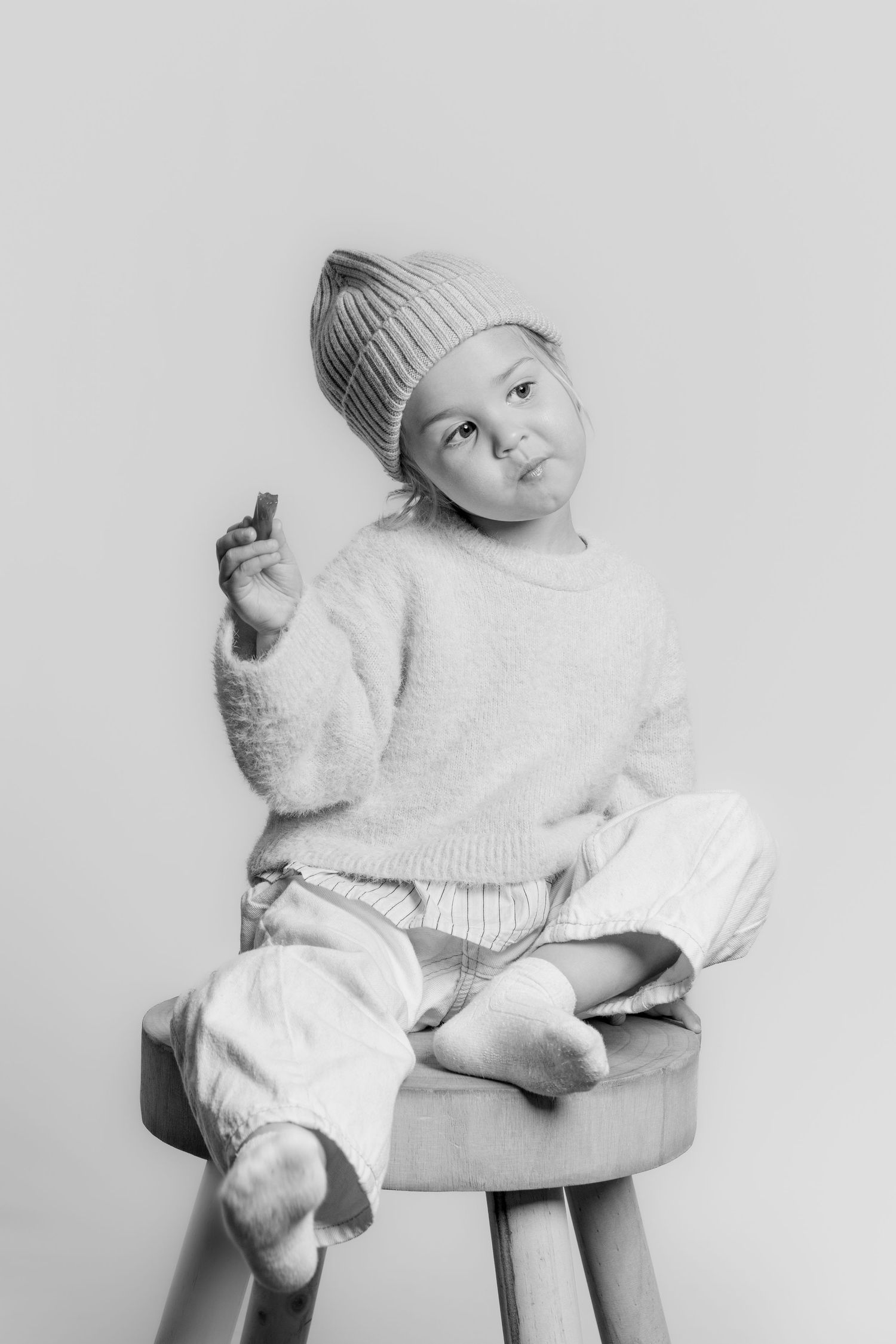 Black and white portrait photography Tasmania — honest, minimal, and artfully composed studio images.