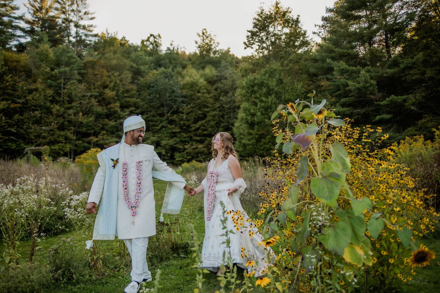 the flower farm in vermont wedding photography
