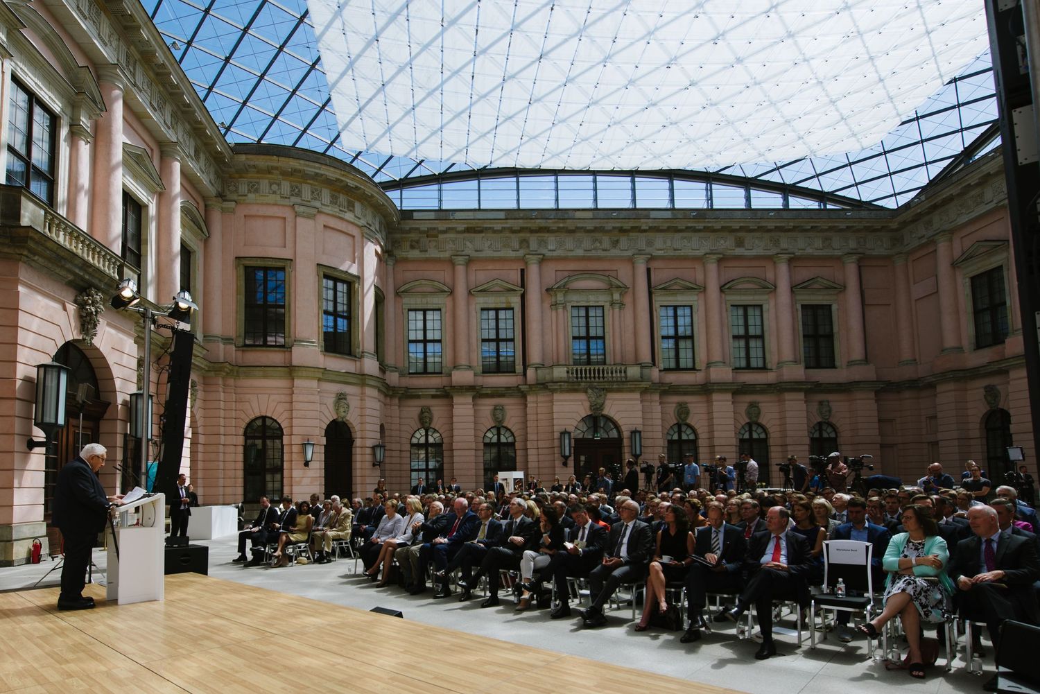 German Marshall Fund Event Kissinger Merkel Historisches Museum Fotografie