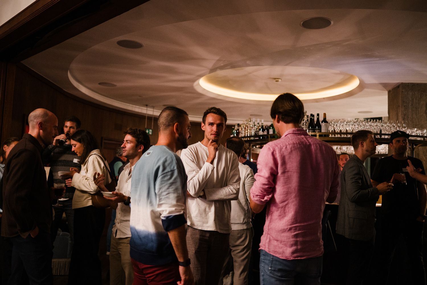 Event Fotografie mit jungen Investoren im SoHo House Berlin