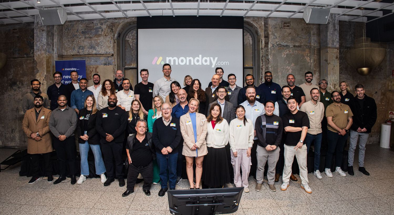 sydney corporate event group photo by sam haber